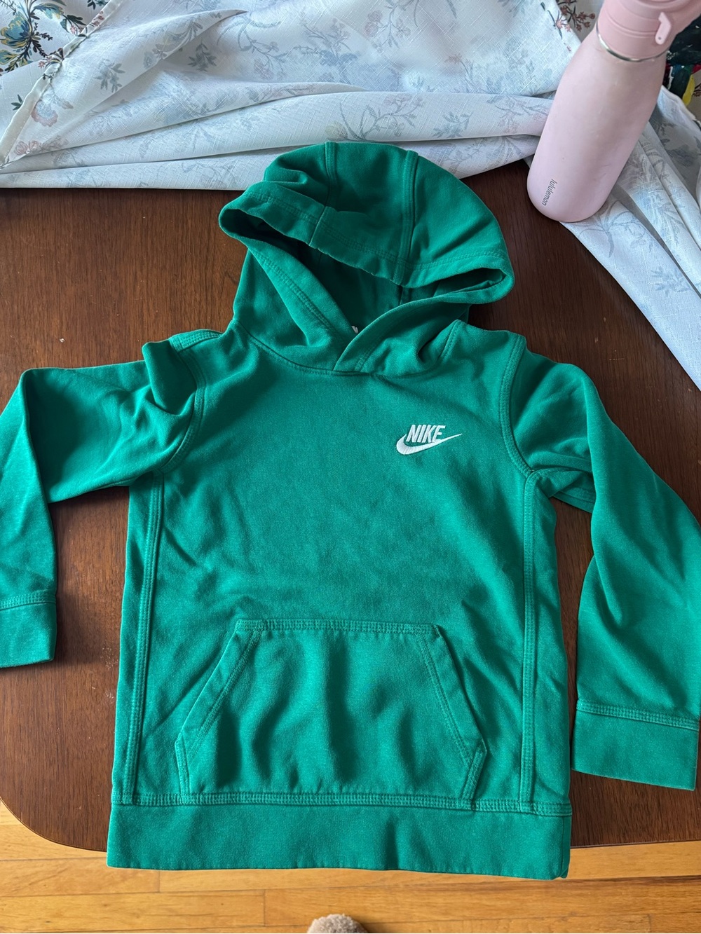 Kids Nike Green Hoodie Size 6/7